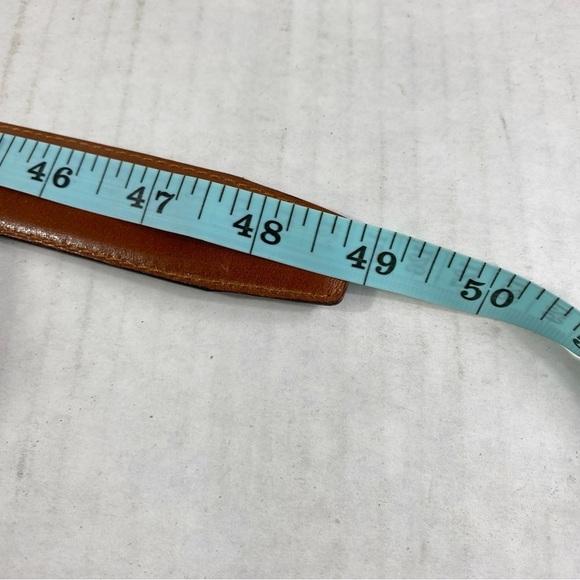 Reversible Genuine Leather Belt Dark Brown 40 - Picture 11 of 13